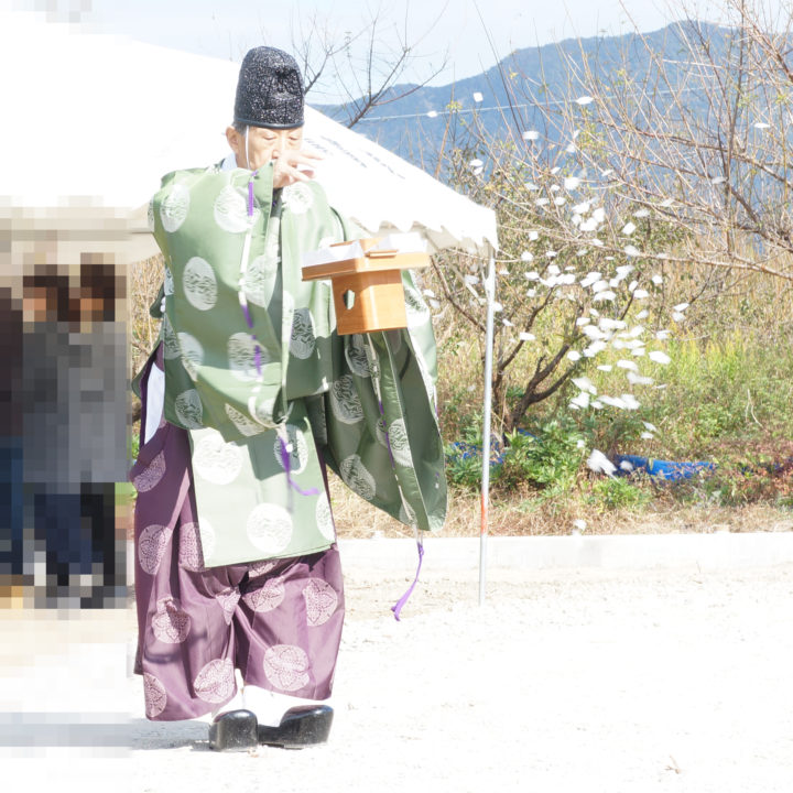 田辺市中三栖 地鎮祭 自然素材をつかった可愛いローコスト住宅や注文住宅建築が得意なきごころ工房夢家